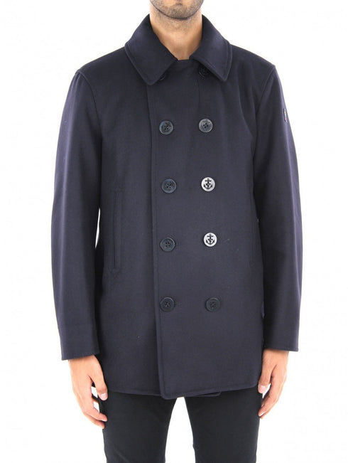 Cappotto corto Uomo in misto lana Blu PAUL & SHARK- Francavilla Moda